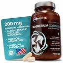 OmniBiotics Magnezyum Glycinate Supplement –% 100 Pure Albion TRAACS Bisglycinate Chelate for Sleep, Muscle, Nerve & Heart Health – 120 Vegan Capsules