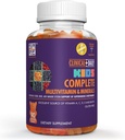 Klinik Daily Complete Kids Multivitamin Daily Gummy Supplement for Brain, Vision, Bone and Immune Health. A, C, E,D,B6,B12, Folate, Biotin, Essential Mineraller. 90 Gluten Free Yummy Gummies