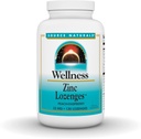 Πηγή Naturals Wellness Zinc Lozenges, Ροδάκινο-Raspberry Flavord Ανοσοποιητική Υποστήριξη, 23mg - 120 Lozenges
