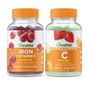 C + C 1050 mg, Gummies Sche - Great Tasting, Vitamin Tamam, Gluten Free, GMO Free, Chewable Gummy