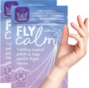 Laki Naturals Fly Calm Patch (2-Pack, 8 per Pack) | Plant-Based Malzemeler Hava Seyahat Stresi | Calm Your Fear of Flying Calm Patch (2-Pack, 8 per Pack) | Plant-Based Malzemeler