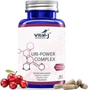 4-IN-1 URI POWER COMPLEX 1350 mg - D Mannose, Cranberry, Hibiscus ve Dandelion Herb - Doğal olarak Bladder ve Urinary Tract 60 kapsüller - UTI için Özelleştirilmiş Yaklaşım