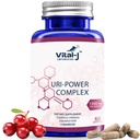 4-IN-1 URI POWER COMPLEX 1350mg - D Mannose, Cranberry, Hibiscus, και Dandelion Herb - Φυσικά καθαρίστε το Bladder και Urinary Tract 60 κάψουλες – Εξειδικευμένη προσέγγιση για την αποφυγή UTI