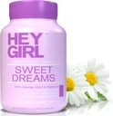 Sweet Dreams Capsules - Doğal Uyku Melatonin, L-Theanine, Valerian Root, Chamomile, Lemon Balm - 60 Capsules
