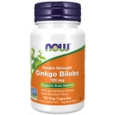 Şimdi Gıdalar Tamamlıyor, Ginkgo Biloba 120 mg, Double Strength, Non-GMO Projesi Doğrulandı, 50 Veg Capsules