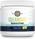 KAL Cleanout Magnezyum Plus Psyllium Husk Toz - Lemon Lime - Fiber Supplement ile Çimento - Düzenleme Desteği Iklim Mix - No Sugar - 60-Day Garanti, 40 Hizmet, 8.5 OZ
