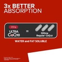 Qunol CoQ10 100 mg Softgels Ultra 3X Daha İyi Aborpsiyon Coenzyme Q10 Supplements - Vascular ve Kalp Sağlığı ve Enerji Üretimi için Antioksi Supplement - 2 Ay Supply - 60 Count (Pack of 2)