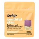 Chewsy Youthful Skin, Fruity Chews Vitamins, Radiance & Hydration Formula, Hyaluronic Acid, Grape Tohumu, Antioksis & Minerals, Vitaminler Raspberry Lemonade Flavor 6Day Supply