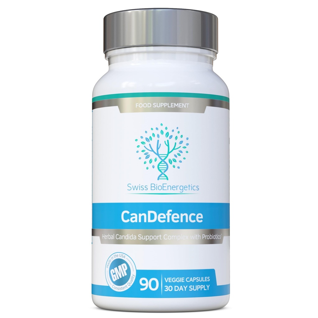 CanDefence - Candida Cleanse Ultimate Extra Strength All-in-ONE Formulation with Caprylic Acid, Probiyotiks and a sinerjik denge 11 Farklı Botanik - 90 Capsules