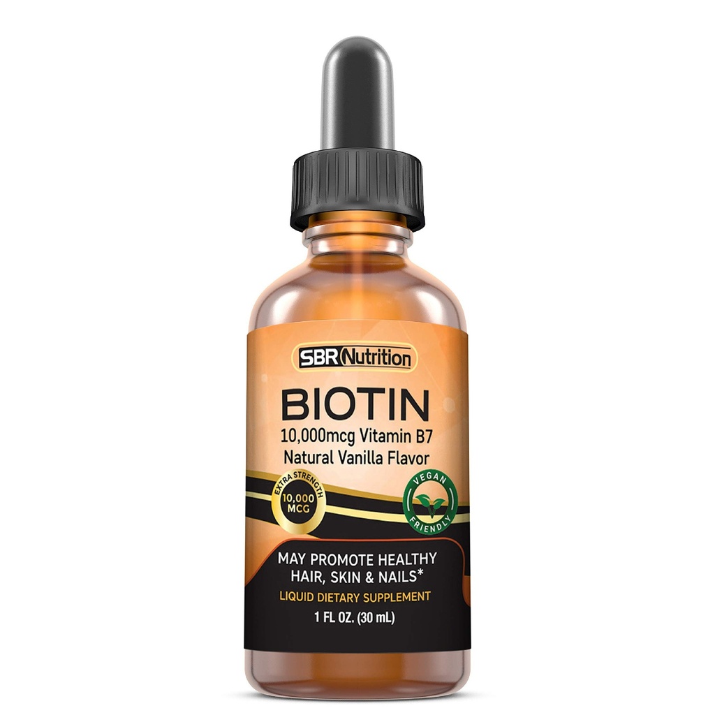 MAX Abxia Biotin Liquid Drops, 10.000 Biotin Per Hizmet, 60 Hizmet, Yapay Preservatifler, Vegan Dostu, Sağlıklı Saç Büyümesini Destekler, Güçlü Çiçeği ve Glowing Skin, ABD'de Yapıldı
