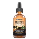 MAX Abxia Biotin Liquid Drops, 10.000 Biotin Per Hizmet, 60 Hizmet, Yapay Preservatifler, Vegan Dostu, Sağlıklı Saç Büyümesini Destekler, Güçlü Çiçeği ve Glowing Skin, ABD'de Yapıldı
