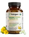 Primrose Oil Supplement organik Evening Primrose, 940 mg% 100 Pure with 10% GLA, High Abxia Liquid Organic Capsules, Women's Health & Skin Health, Cold Pressed, 60 Count Count Count