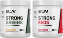 BARE PERFORMANCE BPN Ισχυρό πράσινο (Pineapple Coconut) & κόκκινο (Strawberry) Superfood Bundle
