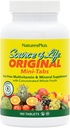 Natures Plus Source of Life Mini-Tabs No Iron - 180 Vegetarian Mini Tabletler - Sağlık ve Enerji için Swallow Natural Whole Food Multivitamin & Mineral Supplement - 30 Hizmet