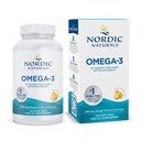 Nordic Naturals Omega-3, Lemon Flavor - 120 Soft Gels - 690 mg Omega-3 - Fish Oil - EPA & DHA - Immune Support, Brain & Heart Health, Optimal Wellness - Non-GMO - 60 Hizmetler