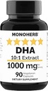 MONOHERB DHA 1000 mg - 90 Vegetarian Capsules