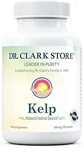 Dr. Clark Kelp Supplement, 500 mg, 100 Capsules