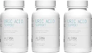 Uric Acid Support Supplement – Tart Cherry, Celery Seed, Turmeric, Quercetin – 60 Vejetaryen Tabletler (Pazar 3)
