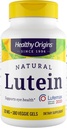 Sağlıklı Origins Lutein 20 mg (Lutemax 2020 Zeaxanthin, Non-GMO, Vegan, Eye Support), 180 Veggie Gels