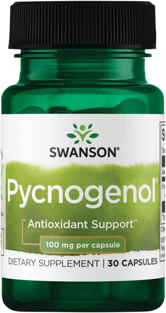 Swanson Pycnogenol 100 Milligrams 30 Κάψουλες