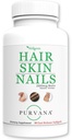 Wellgenix Purvana Saç, Skin, ve Nails - Bir Gün Yumuşakgel - 2500mcg Biotin, DMAE, MSM, Horsetail, Grape Seed - Anti Aging, P & Postpartum Saç Büyümesi, Güçlü Nails (90 Kont)