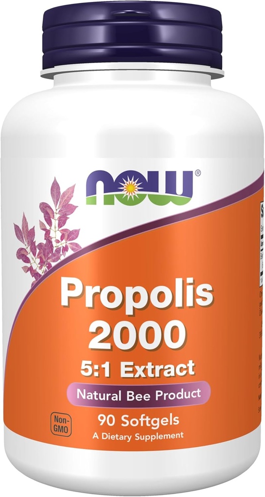 Şimdi Tamamlar, Propolis 2,000 (Bee Propolis), 5:1 Ekstraksiyon, Doğal Arı Ürün, 90 Softgels