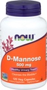 Şimdi Gıdalar D-Mannose, 120 Caps 500 mg (Pack of 3)