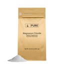 Saf Original Malzemeler Magnezyum Klorid (2lb) Oral Supplement, Kristal Toz, Tamam, Gıda Sınıfı