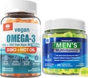 Erkekler Multivitamins Gummies Vegan Omega3 Gummies 1280 mg