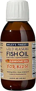 WILEYS FINEST SPO Oil Fish Epa Kids Primaryy Mango Peach, 4.23 FZ