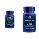 Life Extension Hair, Skin & Nails Collagen Plus Formula D3 5000 IU - Collagen, Keratin, Bone, Brain, Immune & Nail Health - 120 Count & 60 Softgels
