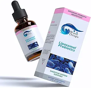 Liposomal Probiyotikler, Kadınlar ve Erkekler için Probiyotikler, Güçlü 35 Milyar CFUs Non-GMO, Vegan, Gluten-Free, Liquid Drops for Digestive Health and Immune Support 59