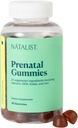 NATALIST Prenatal Gummies for Her Daily Preconception & Hamile Formula Women's Multivitamins + DHA Omega-3 from Algae - Karma Berry, Vegetarian, Gluten-Free, Non-GMO - 90 Count
