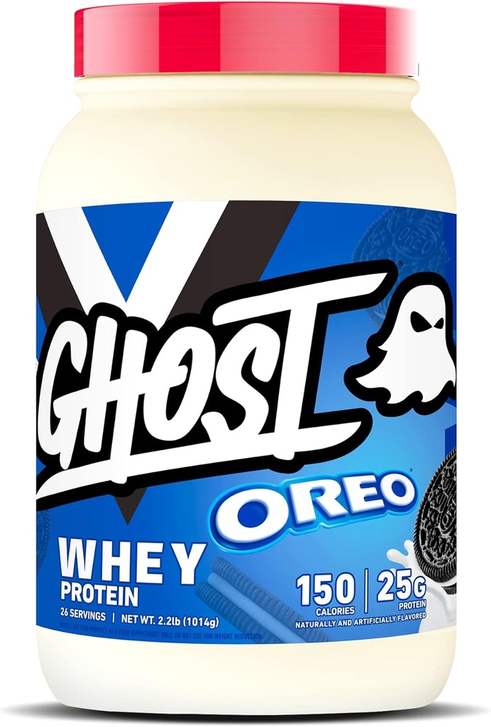 ΦΩΣΤΟ Whey Protein Powder, Oreo - 2LB, 25G Protein Blend - Whey Protein Blend -Post Workout Καταλληλότητα & Διατροφή Shakes, Smoothies, Ψήσιμο & Μαγειρική - Κομμάτια Cookie Inside