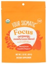 Four Sigmatic Focus Mix 7 Superfoods Adaptogen Mix with Lion's Mane, Cordyceps, Rhodiola, Bacopa & Mucuna | Verimlilik & Creative Support | Decaf & Dissolves