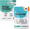 Omega Kompleks & Essential Multivitamin Sche – Optimal Sağlık ve Wellness için Kapsamlı Vegan Beslenme Desteği
