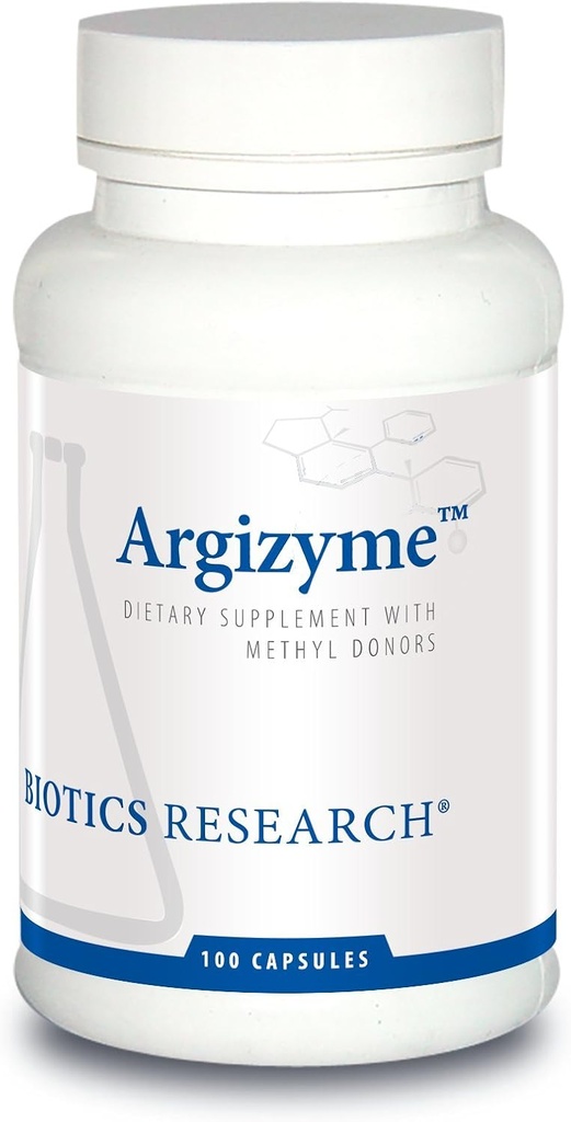 Biotics Research Argizyme Beslenme Desteği Sağlıklı Çocuklar, Amino Asitler, Glandular Desteği, Urinary Tract Health, Beet Toz, Metil Donor. 100 Capsules