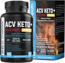 ACV Keto Συμπληρώματα, Μητέρες Μητρικό Ξίδι Μηλίτη (1455 Mg) Χάπια για Μεταβολισμό και Ορεκτική Υποστήριξη, THERMO ACV Keto χάπια για την απώλεια βάρους και λίπος κοιλιάς, Ενήλικα κάψουλες αδυνατίσματος για γυναίκες άνδρες