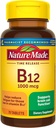 Doğa B12 1000 mcg, Diyetsel Supplement Enerji Metabolism Desteği için, 75 Zaman Yayın Tabletleri, 75 Gün Supply