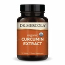 Dr. Mercola Organic Curcumin Extract, 30 σερβιέτες (30 δισκία), συμπλήρωμα διατροφής, μη ΓΤΟ, πιστοποιημένο USDA Organic