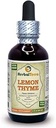 Lemon Thyme (Thymus x Citriodorus) Tincture, Organik Kuru Herb Sıvı Ekstraksiyon (Brand Name: HerbalTerra, Proudly Made in USA) 2 fl.oz (60 ml)