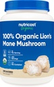 Nutricost Organic Lion's Mane Mushroom Toz 1LB - sertifikalı USDA Organic Lion's Mane Mushroom Toz 1LB - Sertifikalı USDA Organik Lion's Mane Mushroom Toz 1LB