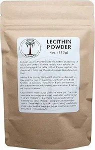 Lecithin Toz (Soybean) - 4 Ounces (113 Grams)