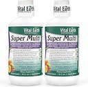 Vital Earth Minerals Super Multi 2Pack - Kadınlar için Sıvı Çokvitaminler, Erkekler ve Çocuklar, Daha İyi Aborpsiyon için Fulvic Acid ile Sıvı Vitaminler, MTHFR Destek, 32 Oz Ea + 1 Oz Cup