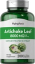 Piping Rock Artichoke Extract Capsules 8000 mg | 200 Pills | Non-GMO & Gluten Free Supplement Supplement