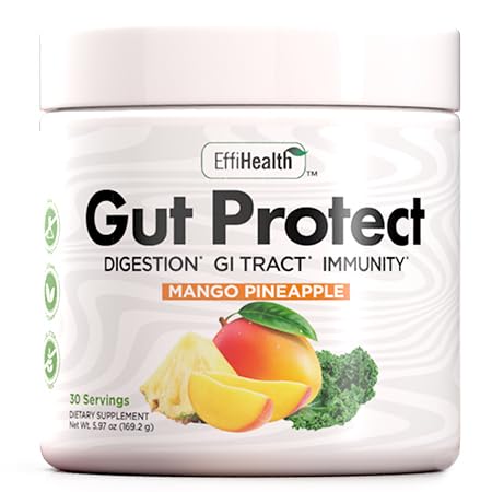 Greens Superfood Toz Probiyotiks & Prebiyotiks – Super Greens Toz, Smoothie & Juice Toz - Digestive Health, Immune Health & Regularity Support – Mango, Pineapple