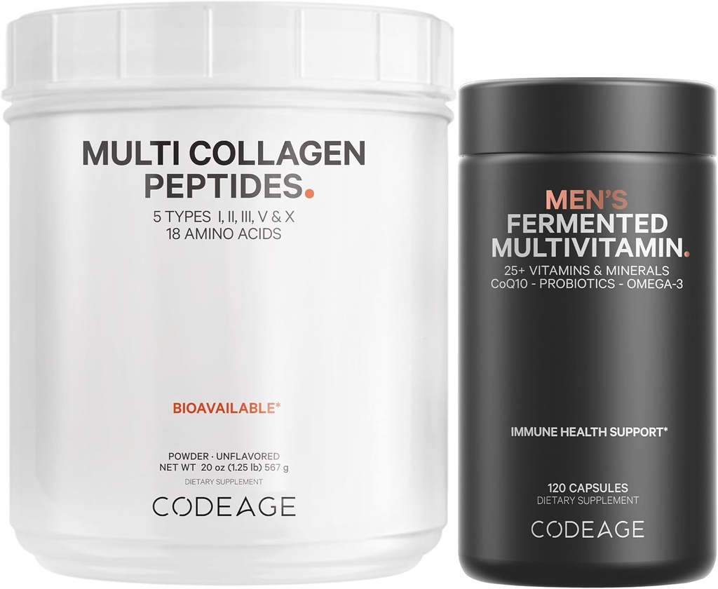 Kodaj - Multi Collagen protein + Erkeklerin Günlük Multivitamin