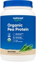 Nutricost Organic Pea Protein Isolate Powder (2LBS) - Μη αρωματισμένη, πιστοποιημένη USDA Organic, πρωτεΐνη από φυτά, χορτοφάγους φιλικούς, γλουτένη χωρίς, μη ΓΤΟ