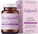 Ladywell Fertility + Egg Health | Fertility Support | Ovarian Health, Egg Quality, Ovulation & Conception Wellness Support | CoQ10, Folate + Key Ingredients | Science-Backed Women’s Supplement, 60 Ct