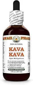 Hawaii Ferisi Kava Alkol Özgür Madde, Kava Kava (Piper Methysticum) kıl Kök Glycerite Natural Herbal Supplement 2 oz